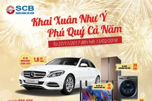 SCB tung khuyến mãi “khủng” lên đến 17 tỉ đồng