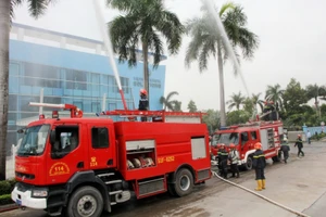 VWS diễn tập PCCC dịp cuối năm