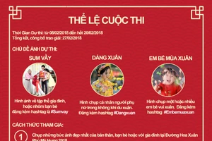 Dùng WiFi free, thi ảnh cùng SPT tại hội hoa xuân