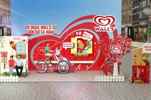 Hái lộc đầu xuân cùng kem Wall’s tại Phú Mỹ Hưng