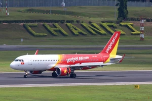 VietJet khai thác chuyến bay quốc tế ở nhà ga T4 Changi