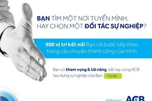 ACB cần tuyển 900 chuyên viên, nhân viên