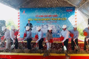 Saigon Co.op động thổ xây siêu thị Co.opmart Phan Rí Cửa