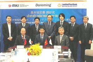LienVietPostBank ký hợp tác với nhiều đối tác Nhật Bản