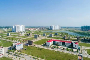 Hồ điều hòa - Lá phổi xanh trong lòng KĐT Thanh Hà