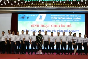 Nói chuyện văn hóa dân tộc trong hội thảo VNPT