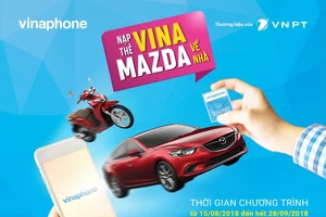 Thuê bao VinaPhone trúng thưởng 899 triệu đồng khi nạp thẻ