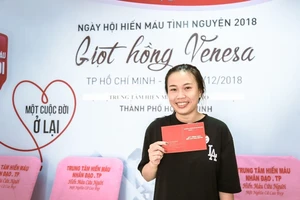 Hành trình Giọt hồng Venesa 2018