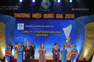 Hòa Phát là Thương hiệu quốc gia lần thứ 4 liên tiếp