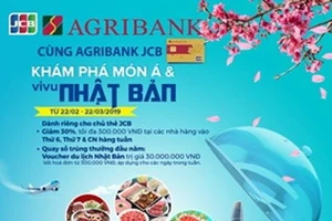 Khám phá món Á, vi vu Nhật Bản cùng thẻ Agribank JCB