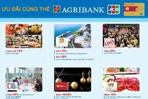 Vô vàn ưu đãi đặc quyền với thẻ Agribank JCB