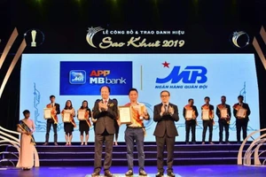 App MBBank đạt danh hiệu “Sao Khuê 2019”