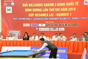 Đồng hành cùng Giải Billiards Carom 3 băng quốc tế Bình Dương 