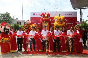Phòng giao dịch Tây Bắc Agribank khai trương trụ sở mới