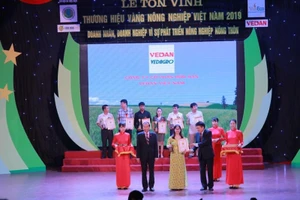 Vedan đạt giải thưởng 'Thương hiệu vàng nông nghiệp Việt Nam'