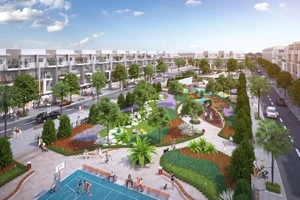 Điểm thu hút của thiết kế cảnh quan Him Lam Green Park