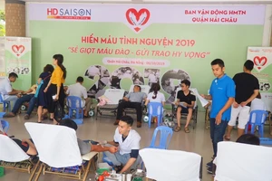 Thành phố thứ ba tổ chức ngày hội hiến máu HD SAISON 2019