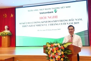 Vietcombank: Chín tháng lợi nhuận đạt 85,8% kế hoạch năm ​