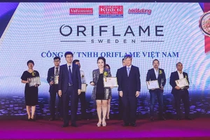 Oriflame: Top 100 sản phẩm dịch vụ Tin & dùng Việt Nam 