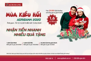 Dịch vụ kiều hối Agribank: Nhận tiền nhanh, nhiều quà tặng