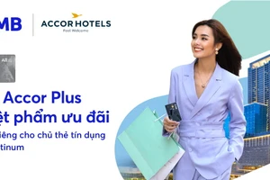 MB tặng thẻ Accor Plus cho chủ thẻ tín dụng Platinum