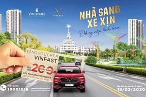 Mua nhà Vinhomes tặng voucher xe VinFast lên tới 200 triệu 