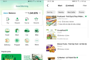 Grab triển khai thử nghiệm GrabMart tại TP.HCM