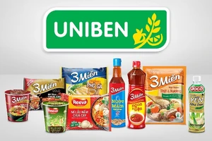 Uniben cung ứng trên 2,5 tỉ sản phẩm chất lượng mỗi năm 