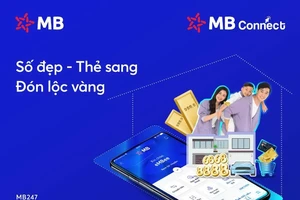 MB Connect: 'Số đẹp – Thẻ sang – Đón lộc vàng'