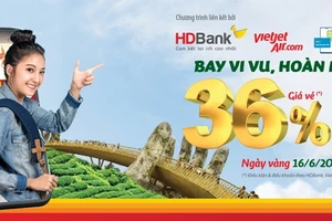 'Thanh toán ngay – hoàn tiền bay' cùng HDBank