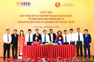 SHB phối hợp Kho bạc Nhà nước thu ngân sách