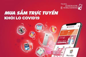 Agribank: Giảm 100.000 đồng mua sắm trực tuyến