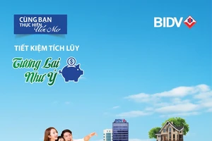 BIDV: Linh hoạt rút gốc từng phần, lãi suất cộng dồn