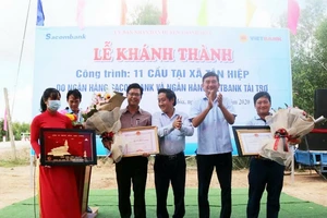 Vietbank tài trợ xây 6 cầu giao thông nông thôn tại Long An 