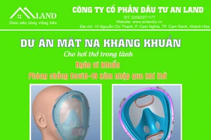 Ra mắt mặt nạ kháng khuẩn ưu việt phòng chống COVID-19 