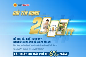 Vietbank cho khách hàng cá nhân vay lãi suất chỉ từ 6%/năm ​