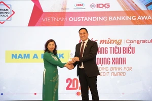 Nam Á Bank nhận giải ngân hàng tiêu biểu về tín dụng xanh