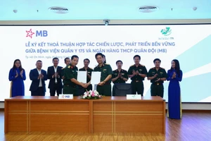 MB hợp tác Bệnh viện Quân y 175 thanh toán không tiền mặt 