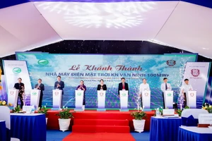 Khánh thành dự án nhà máy điện mặt trời KN Vạn Ninh 100 MWp