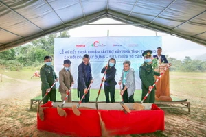 Coteccons xây, sửa chữa 20 ngôi nhà cho người dân Quảng Trị 