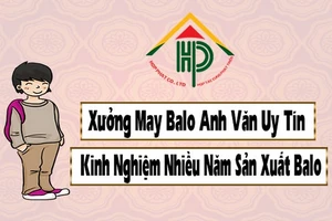 May balo anh văn - ngoại ngữ làm quà tặng năm học mới