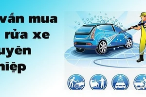 Tư vấn chọn máy rửa xe chuyên nghiệp giá rẻ chính hãng 