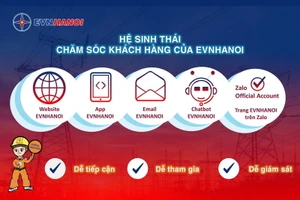 EVNHANOI ra mắt hệ sinh thái chăm sóc khách hàng 