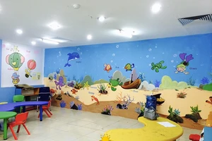 5 ý tưởng trang trí trung tâm tiếng Anh trẻ em ấn tượng