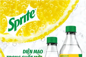 Nước ngọt Sprite thay thế vỏ chai nhựa thân thiện môi trường 