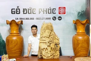 Gỗ Đức Phúc: Kết tinh của những nghệ nhân dân gian