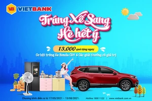 Gửi tiết kiệm Vietbank có cơ hội trúng xế sang cực xịn ​
