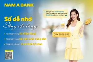 Sở hữu tài khoản số đẹp với nhiều ưu đãi tại Nam A Bank