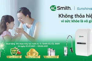 Ưu đãi tháng 7 cùng sự hợp tác của Sunshine Mall và A.O.Smith