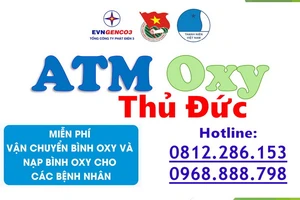 Ra mắt chương trình ATM oxy miễn phí cho bệnh nhân COVID-19